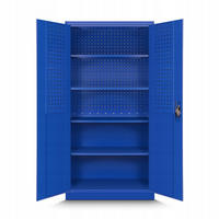 WERKZEUGSCHRANK Werkstattschrank BRUNO, 920 x 1850 x 500 mm, blau - Blau, Metall (92/185/50cm) - Jan Nowak