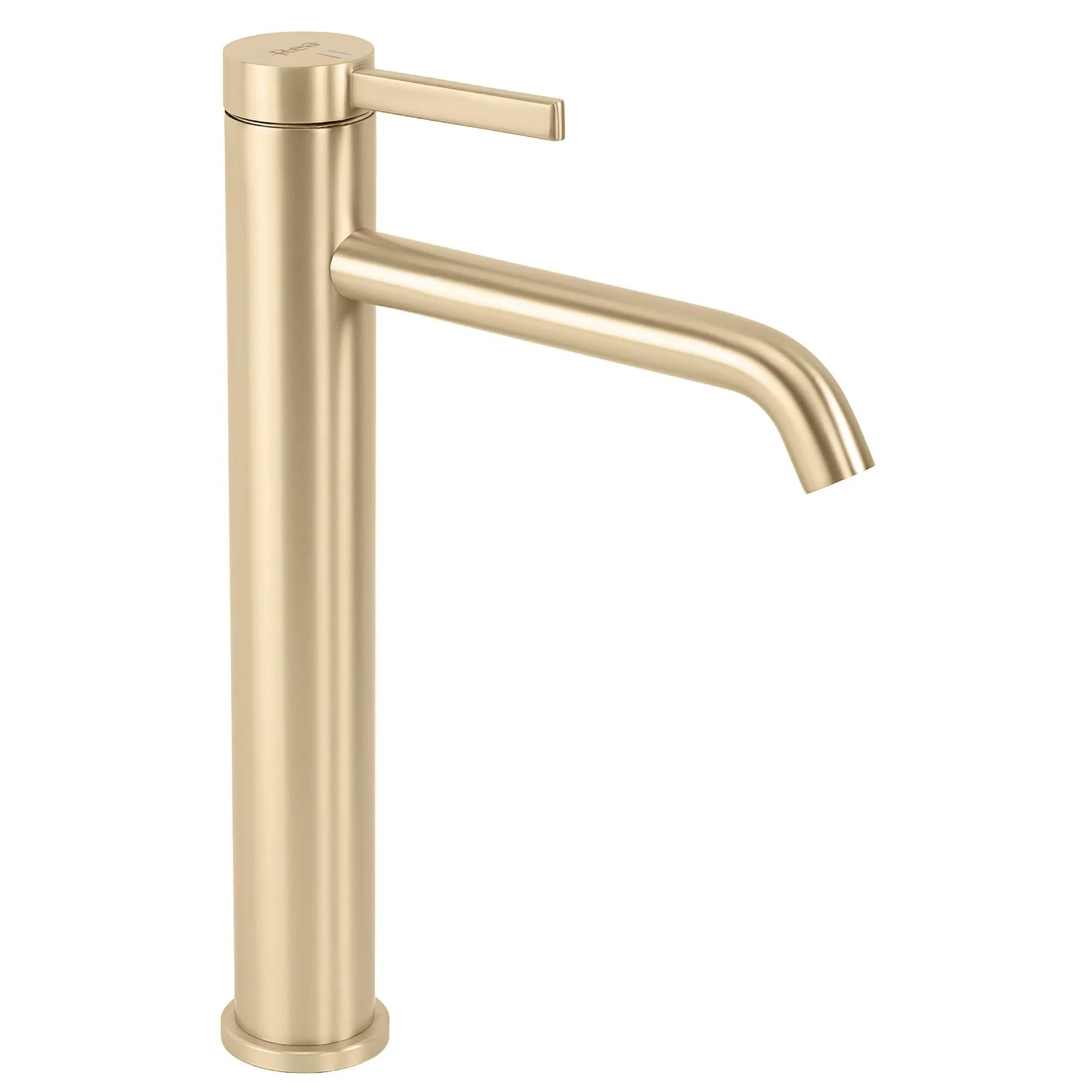 WASCHBECKENARMATUR Rea Rivo Brush Gold - Goldfarben, Metall (5/28/15.5cm) - REA