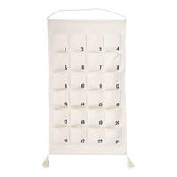 ADVENTSKALENDER Santa Is Coming - Beige/Goldfarben, Textil (71/71/123cm) - Butlers