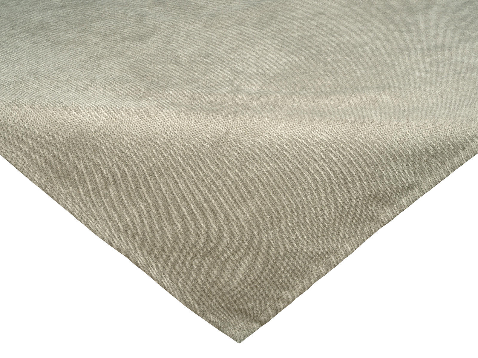 XS-MITTELDECKE FarbTon Chenille-Haptik greig-taupe 60/60 cm - Taupe, Textil (60/60cm) - beties Heimtextil