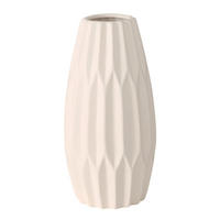 VASE Aquarel 26 cm - Creme, Keramik (26cm) - Boltze Home