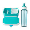 LUNCHSET Campus türkis 2er Set - Türkis, Kunststoff (1/1/1cm) - Mepal