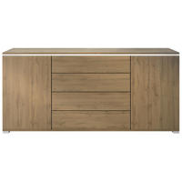 SIDEBOARD Faro Eiche Evoke - Eiche San Remo, Holzwerkstoff (166.5/75.5/35cm) - Vladon