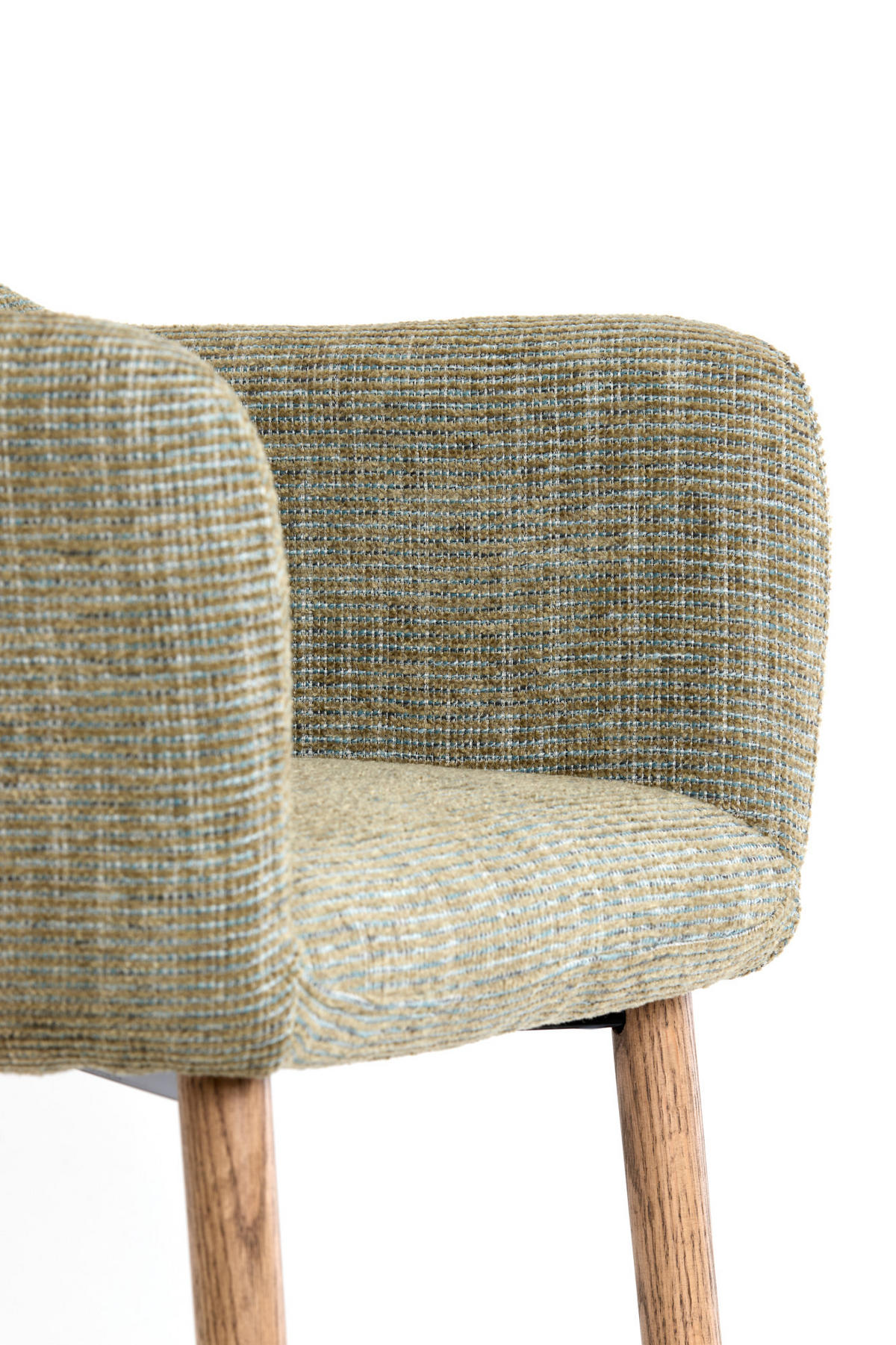 ESSZIMMERSTUHL Blaine Grün 62,5/56/76,5 cm - Grün, Holz (62.5/76.5/56cm) - Light & Living