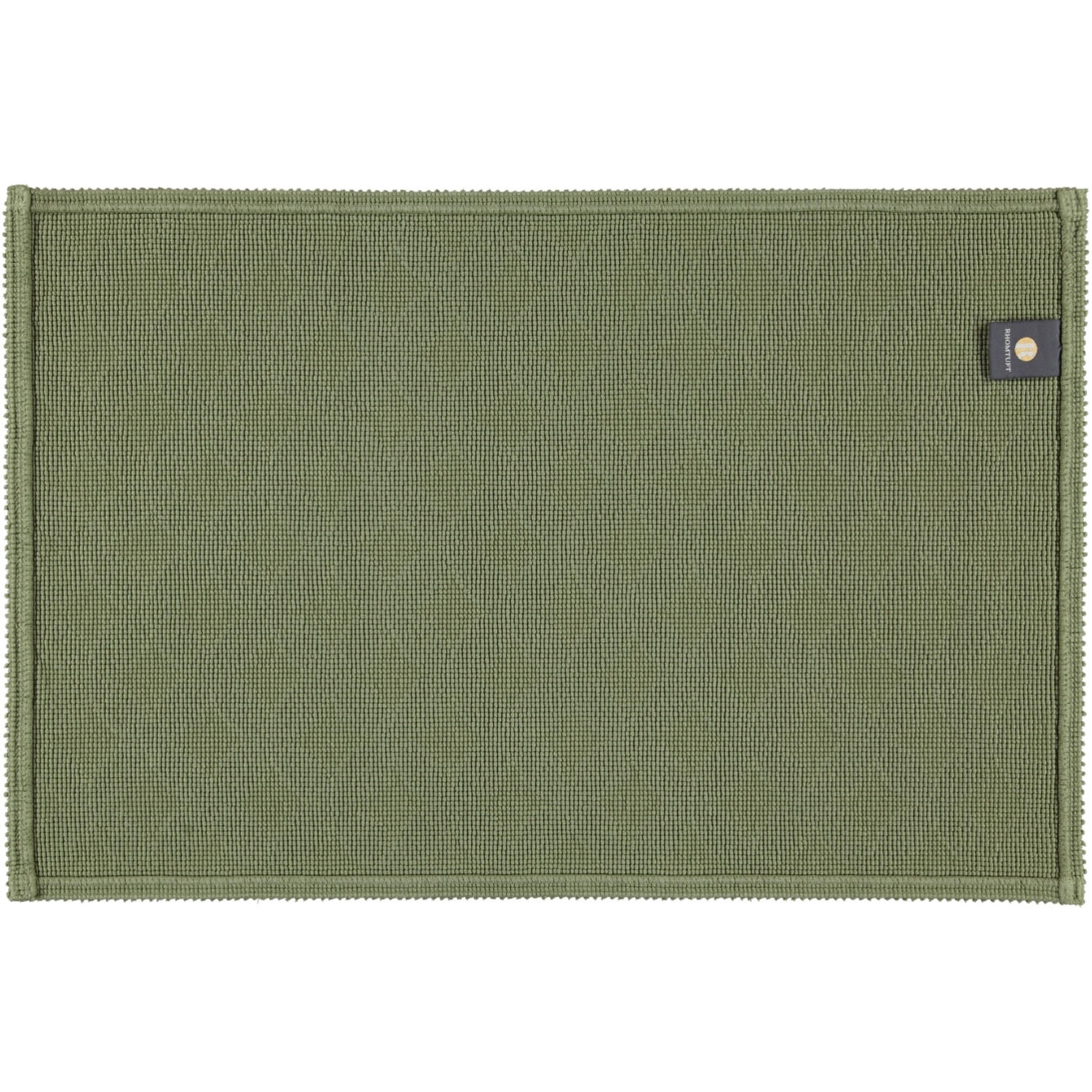 BADEMATTEN SEASIDE OLIVE - 404 - Olivgrün, Textil (60/90cm) - Rhomtuft