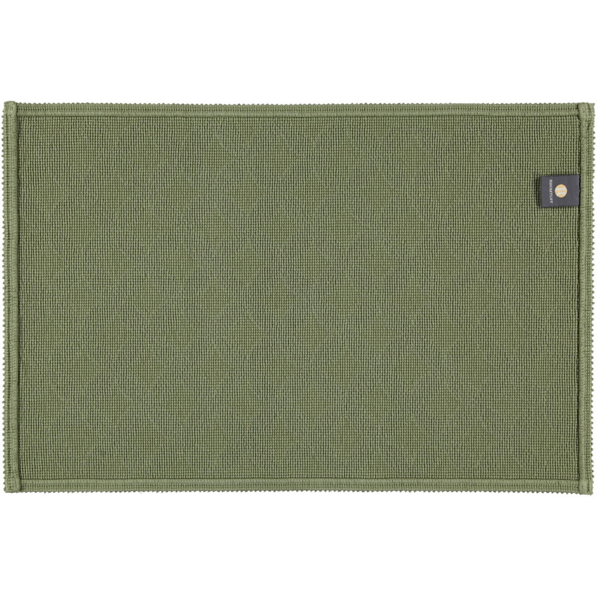 BADEMATTEN SEASIDE OLIVE - 404 - Olivgrün, Textil (60/90cm) - Rhomtuft