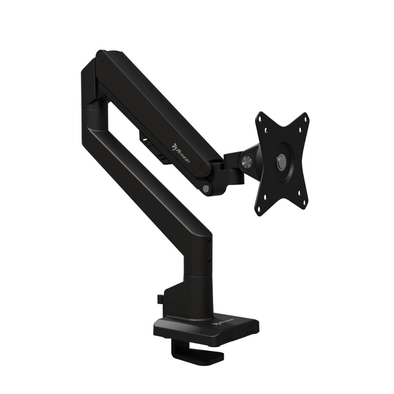 MONITORARM Alzare Neo Single Schwarz - Schwarz, Metall (51/10/50cm) - Arozzi
