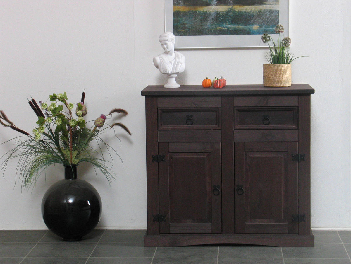 SIDEBOARD braun - Braun, Holz (92/84/44cm) - ebuy24