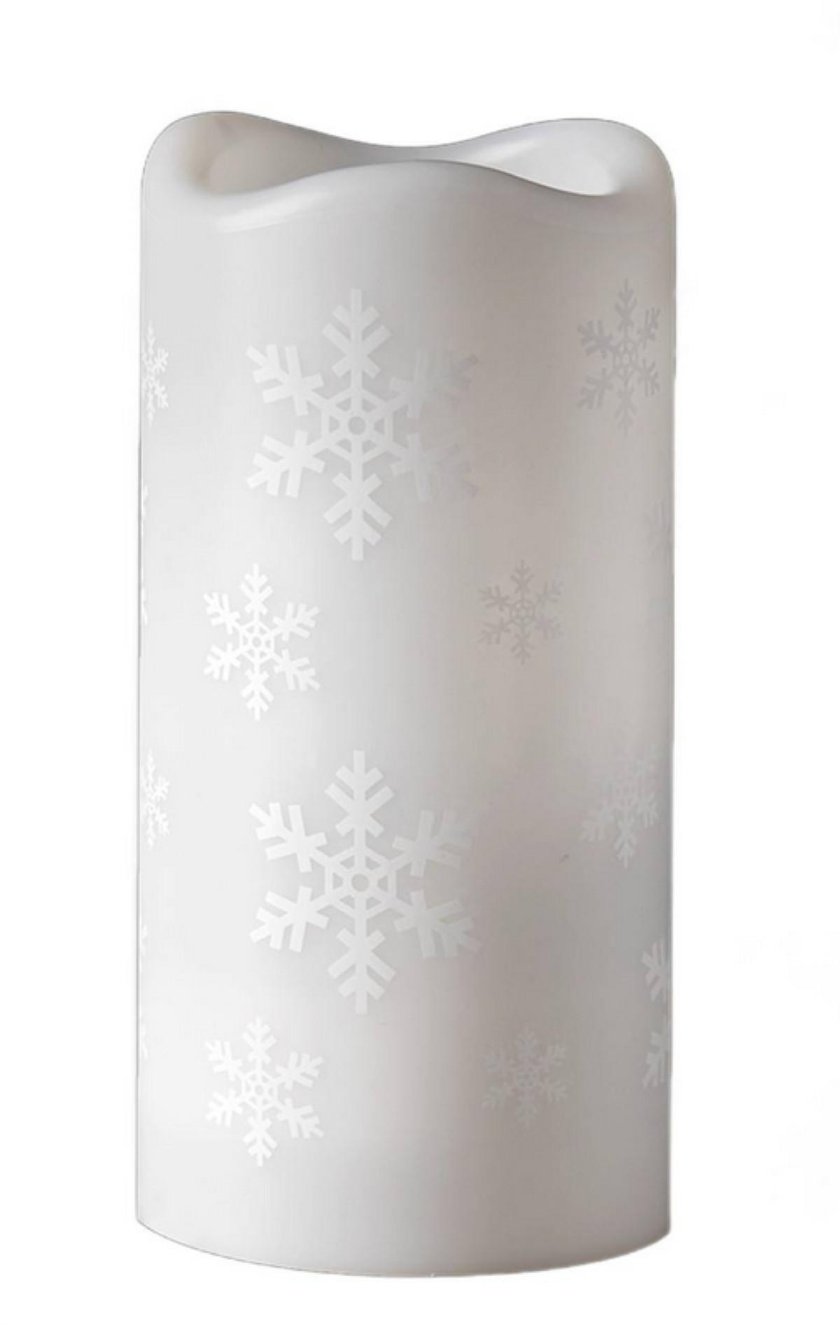 LED-MINI-WEIHNACHTSLICHTPROJEKTOR FLAGS - Weiß, Kunststoff (0.01/0.01/1cm) - LAALU