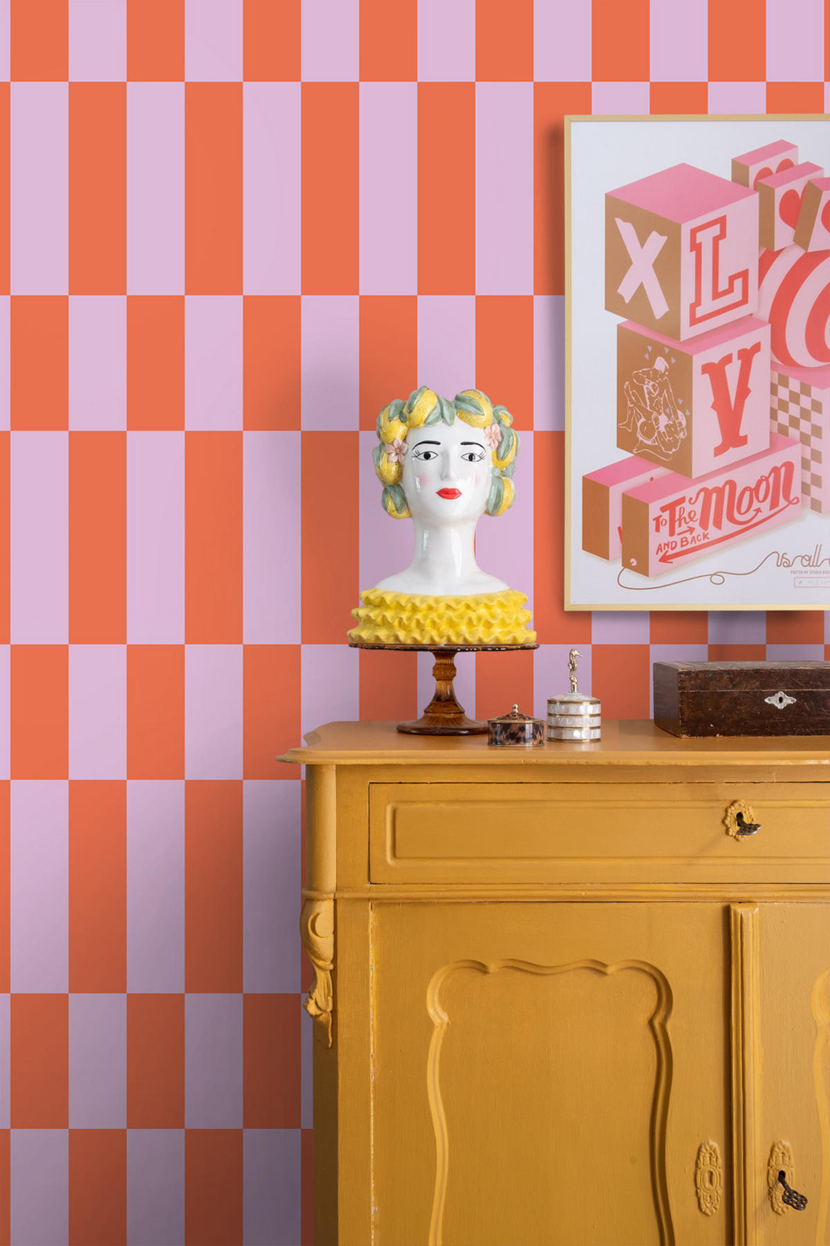 TAPETE Streifen 50 x 900 cm - Lila, Papier (50/900cm) - ESTAhome