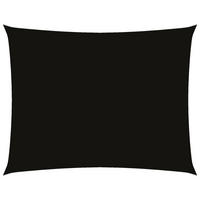 SONNENSEGEL Oxford-Gewebe Rechteckig 2x3,5 m Schwarz - Schwarz, Textil (350/200cm) - furnicato