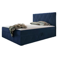 BOXBETT Simoti - Dunkelblau, Holzwerkstoff (140/200cm) - MIRJAN24