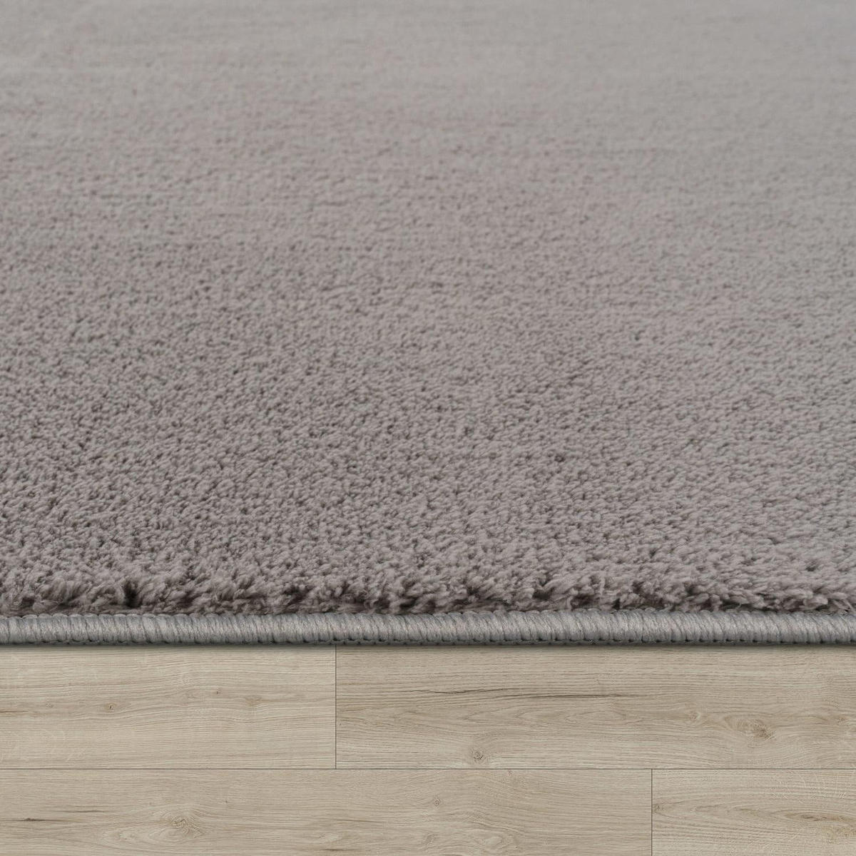 KURZFLORTEPPICH 80/80 cm Cadiz 630 - Grau, Kunststoff (80/80cm) - Paco Home