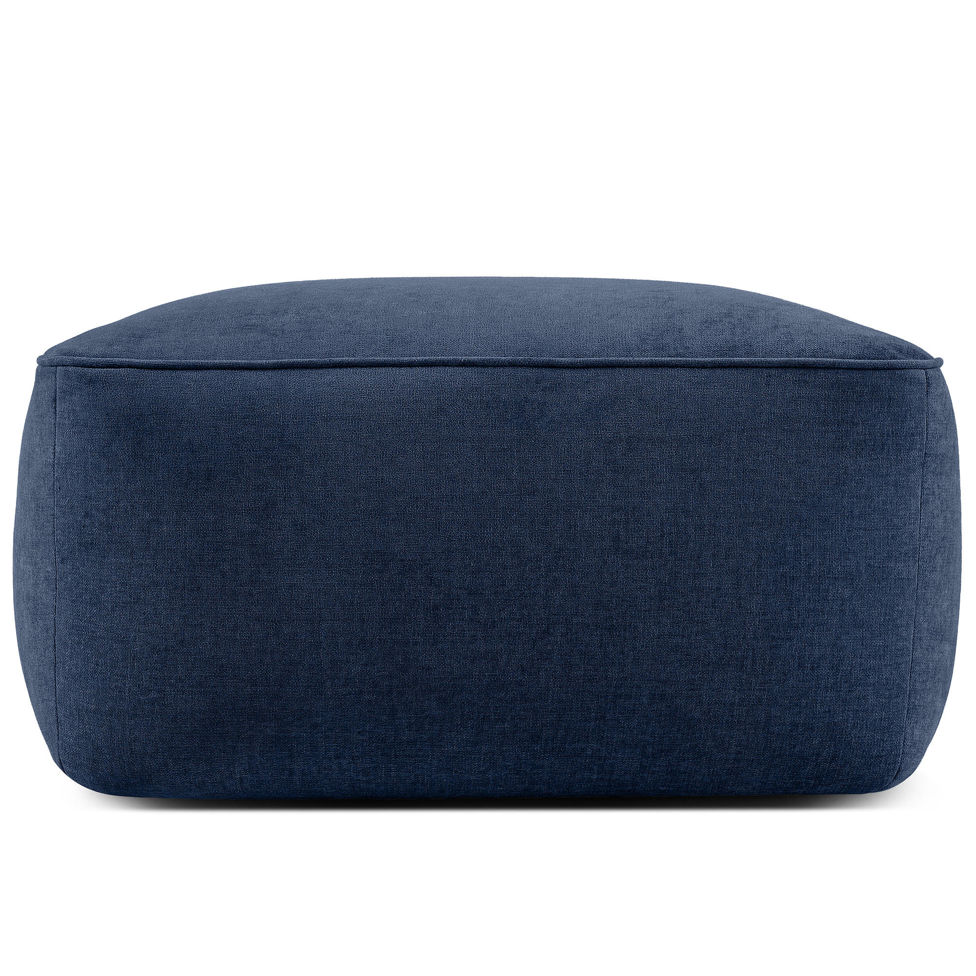 SITZHOCKER FUBBO, Dunkelblau - Dunkelblau, Holz/Holzwerkstoff (80/44/80cm) - KONSIMO®
