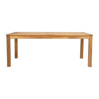 ESSTISCH - 8 Personen - Holz, Platte - Naturfarben Hell - AMILA - Naturfarben, Holz (90/200/75cm) - Vente-Unique