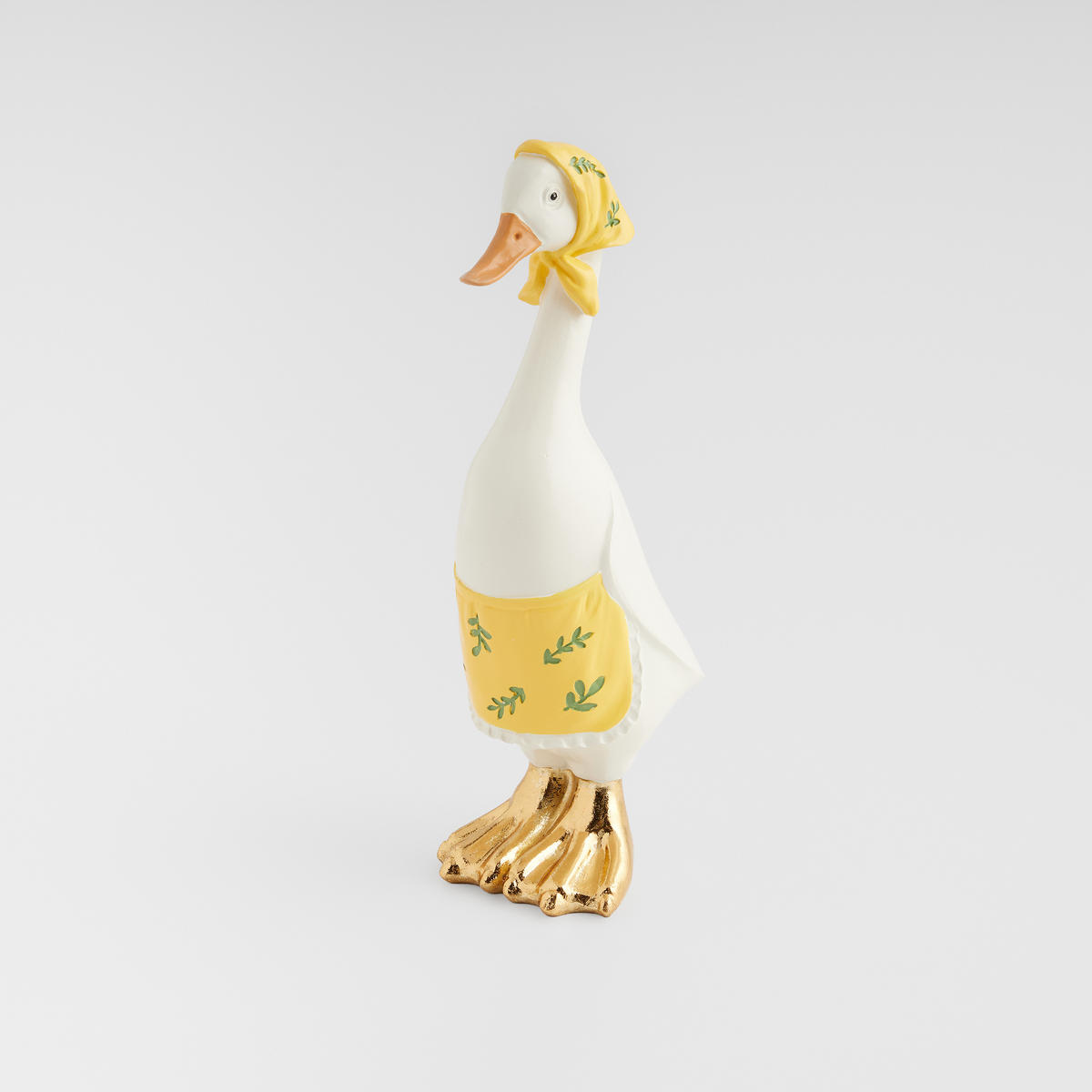 DEKOFIGUR Geesi - Weiß, Kunststoff (9.5/22.3/7cm) - home&you