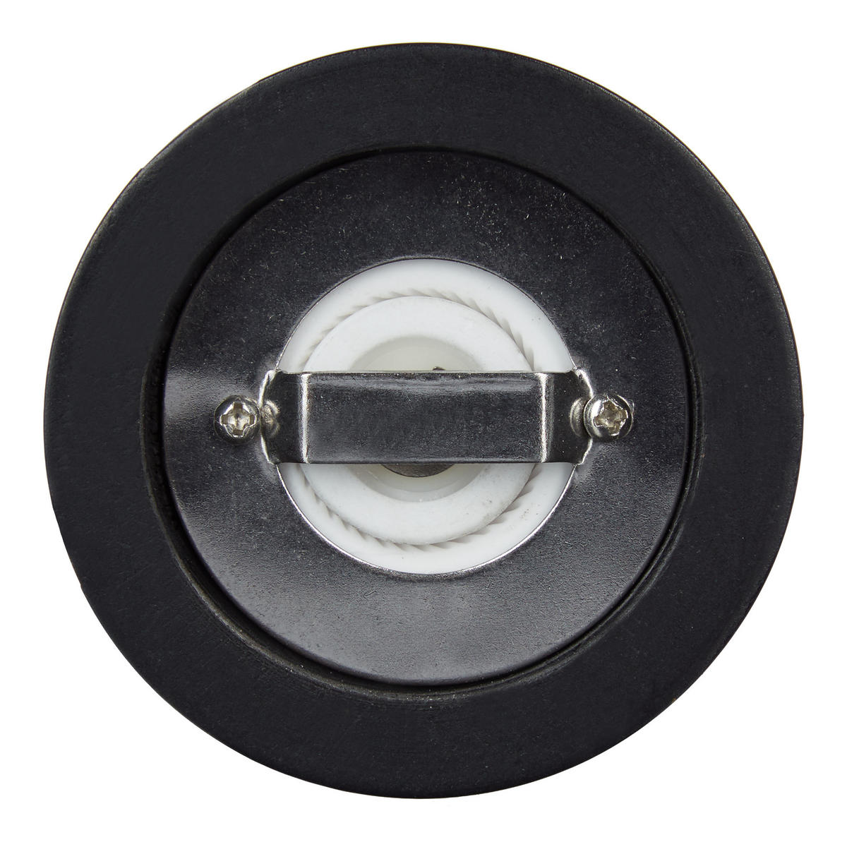 PFEFFERMÜHLE Keramikmahlwerk - Schwarz, Holz/Keramik (5.5/39.5/5.5cm) - Relaxdays