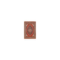 TEPPICH Gashgai Blau 83/56 cm Schurwolle - Blau, Textil (56/83cm) - Looma