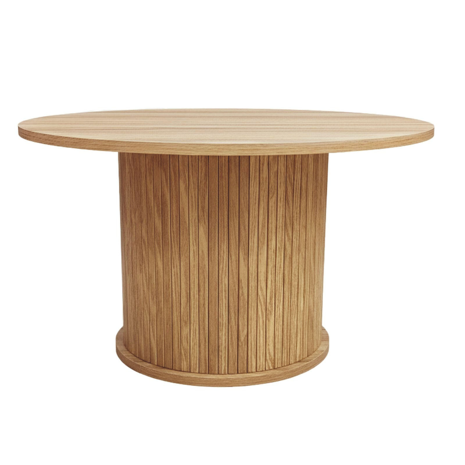 COUCHTISCH Scava Ø 70/40 cm - Braun, Holzwerkstoff (70/70/40cm) - EDAXO