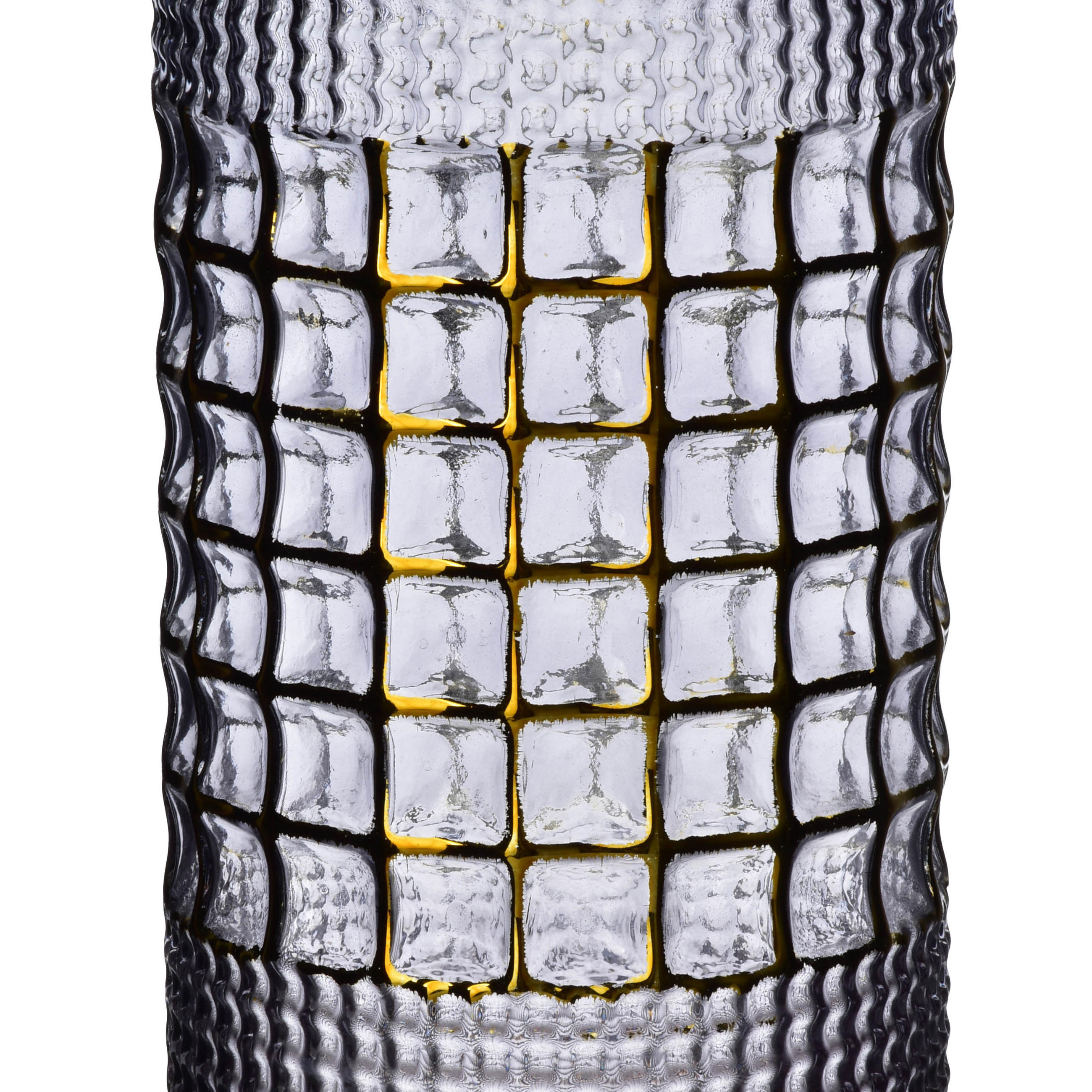 VASE Serenite Grau 12/12/30.5 cm Glas - Grau, Glas (30.5cm) - Mondex