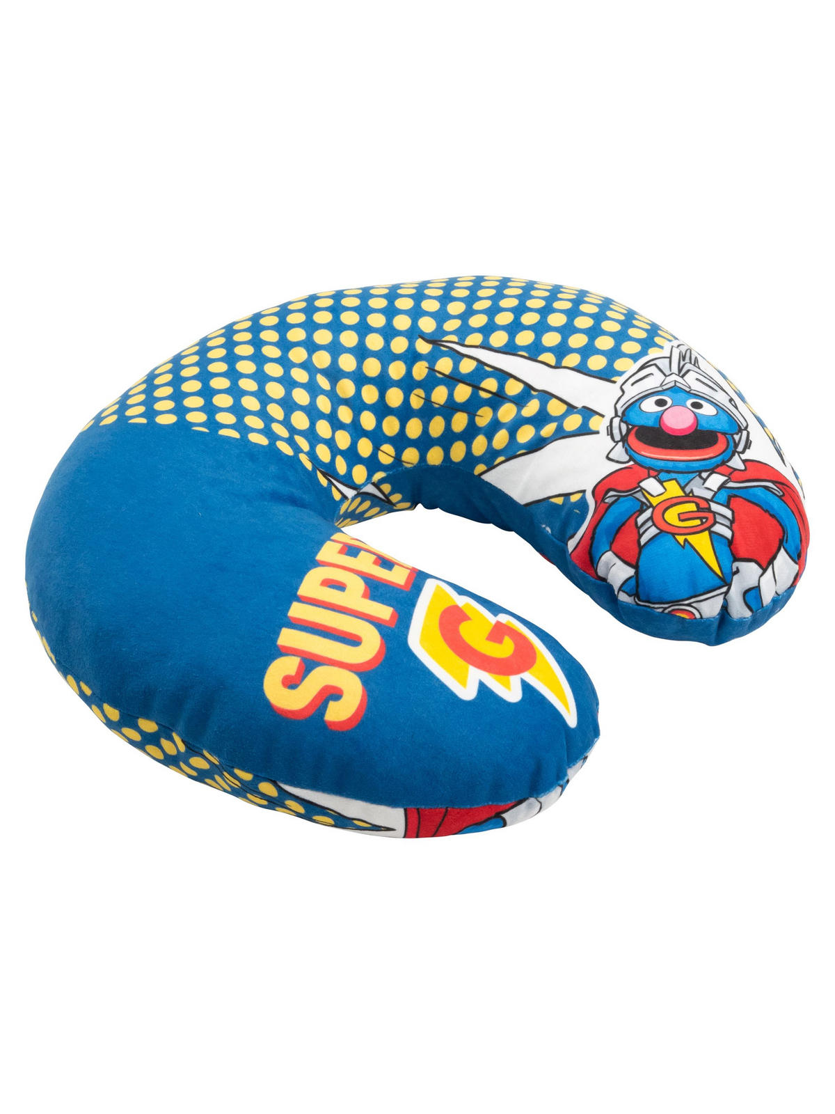 NACKENKISSEN Sesamstraße Mehrfarbig 35 x 30 cm - Blau, Textil (35/30cm) - United Labels