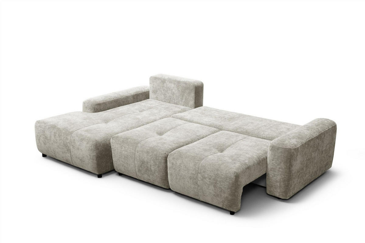 ECKSOFA Argos In Vibe - Beige, Holzwerkstoff/Textil (170/267cm) - Fun Möbel