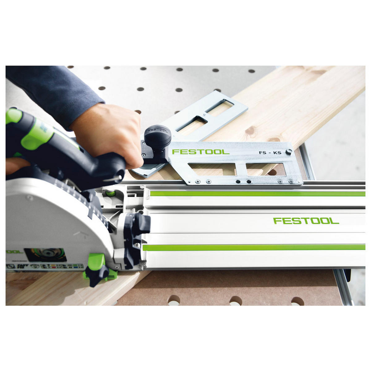 FÜHRUNGSSCHIENE FS 1400/2 - Multicolor, Kunststoff (1520/220/50cm) - Festool
