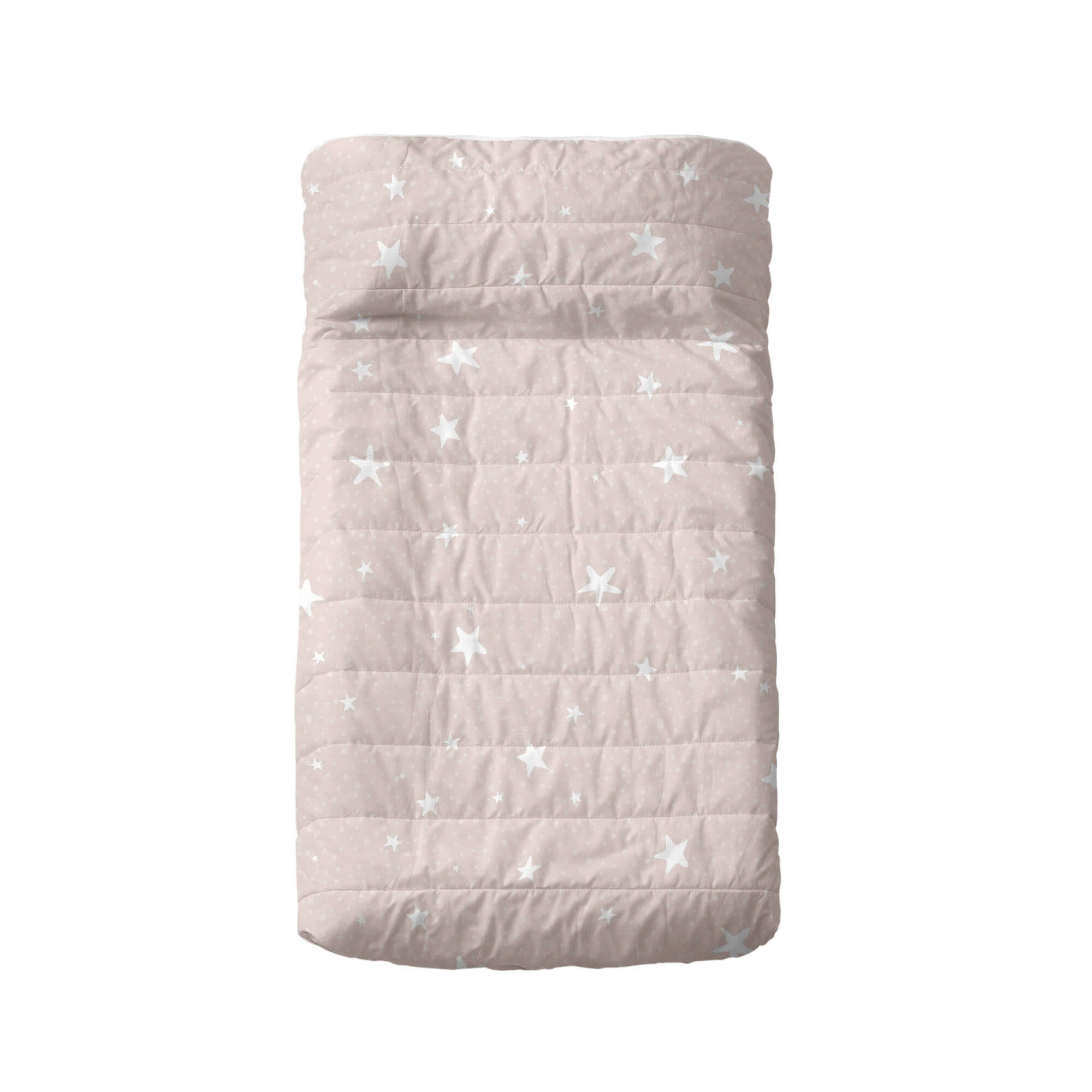 TAGESDECKE little star 100x130 cm (kinderbett) rosa - Pink, Textil (100/130cm) - Happy Friday