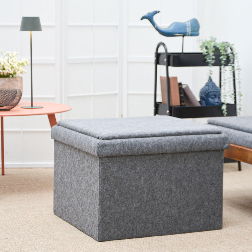 Thumbnail - Dunedesign Beistelltisch, Grau, Kunststoff, 56x40x56 cm, Wohnzimmer, Wohnzimmertische, Beistelltische