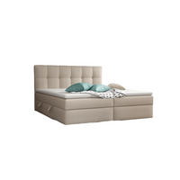 BOXBETT Arturo In Soro - Beige, Holzwerkstoff/Textil (160/200cm) - Fun Möbel