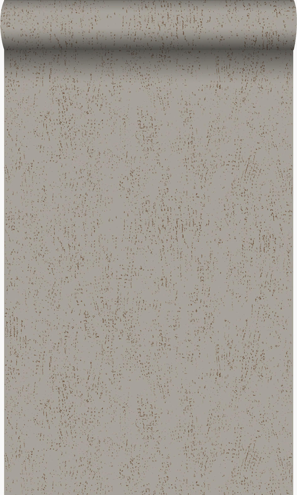 TAPETE Metall-Optik 53 cm x 10.05 m - Braun, Papier (53/1000cm) - Origin Wallcoverings