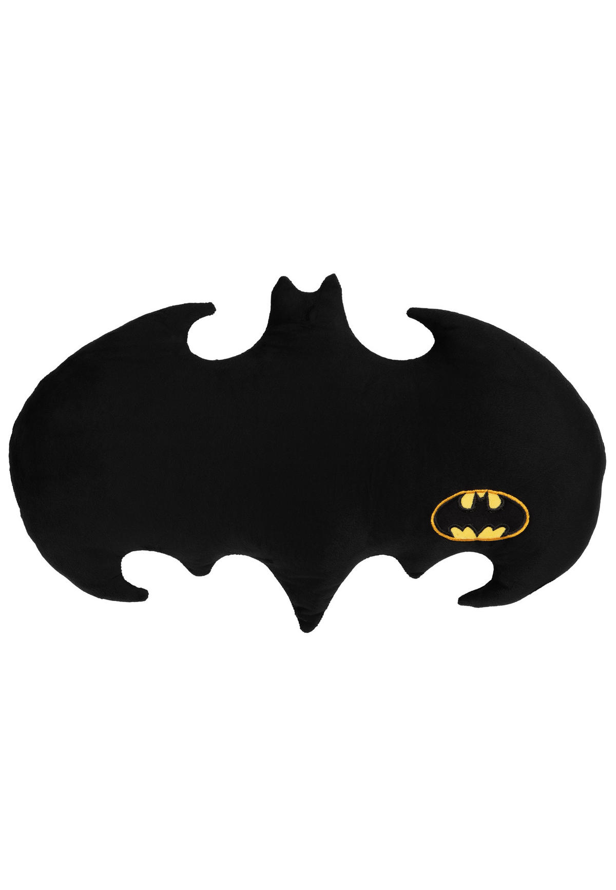 ZIERKISSEN DC Comics Batman Fledermaus Schwarz 60 x 37 cm - Schwarz, Textil (37/60/10cm) - DC Comics