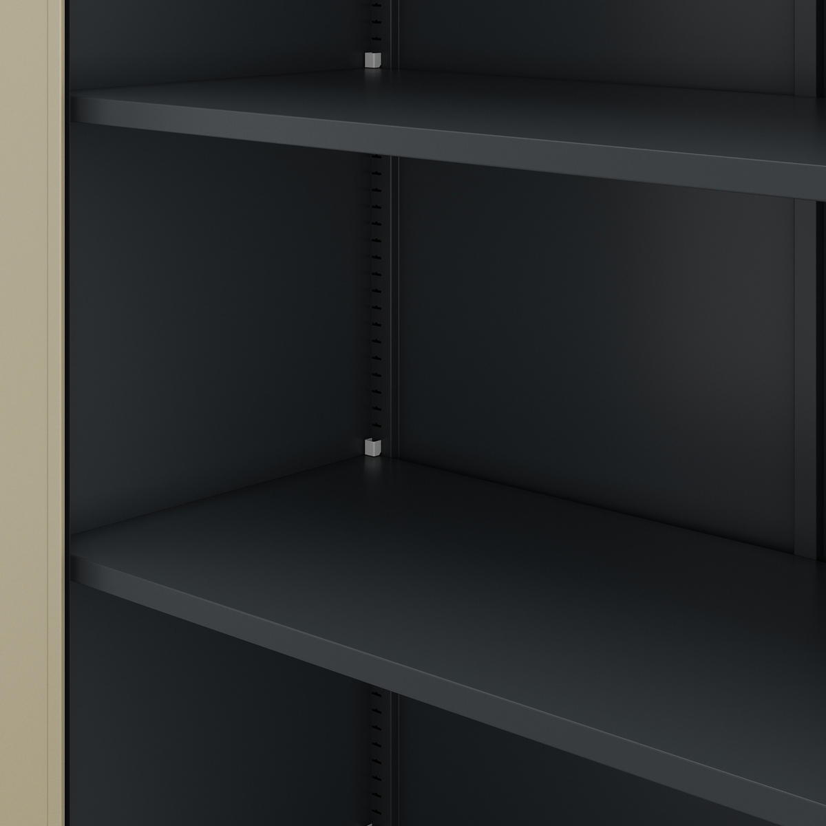 METALL-AKTENSCHRANK JAN II 185x115x40 cm - Anthrazit/Sonoma Eiche, Metall (115/185/40cm) - Jan Nowak