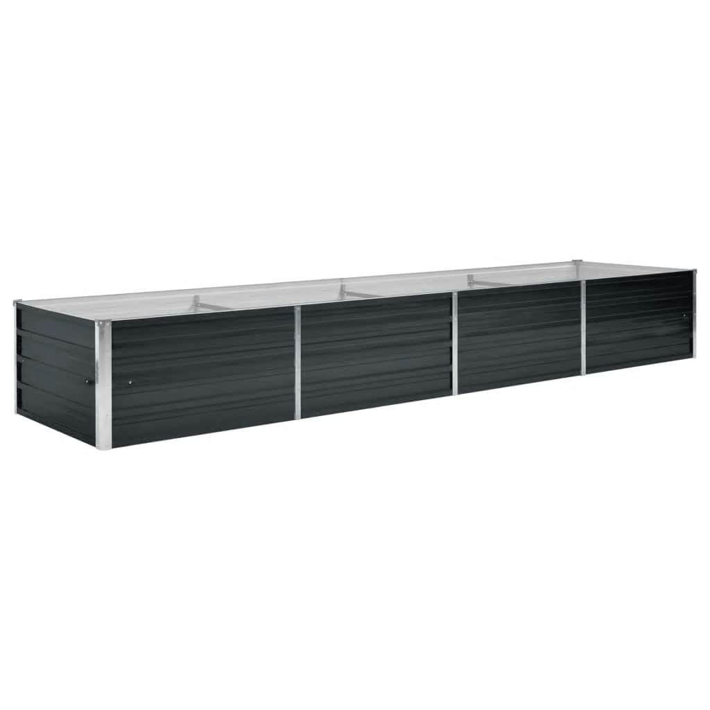 Deluke Hochbeet Anthrazit 320x45x80 cm