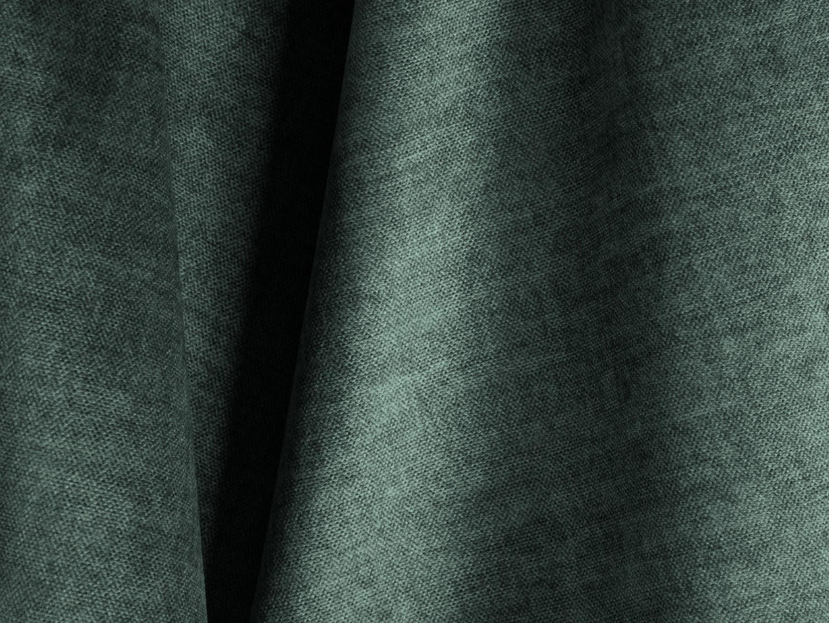 SOFA modular Martina aus Samt petrol 3 Sitzplätze - Salbeigrün, Textil (240/75/106cm) - Micadoni