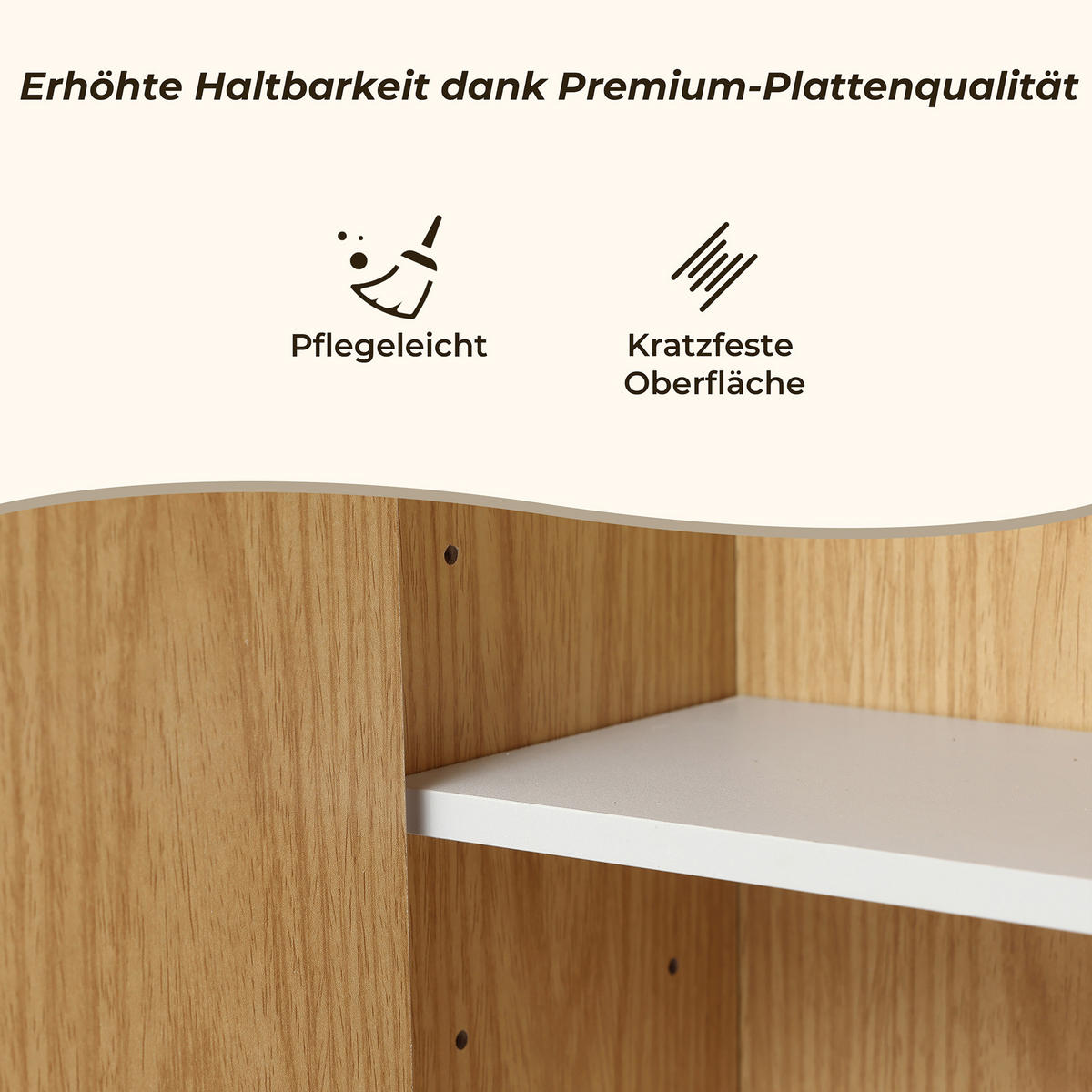 SPIEGELSCHRANK 60cm - Akaziefarben, Holz (20/60/60cm)