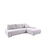 ECKSOFA Vogar In Poso - Weiß, Holzwerkstoff/Textil (265/185cm) - Fun Möbel