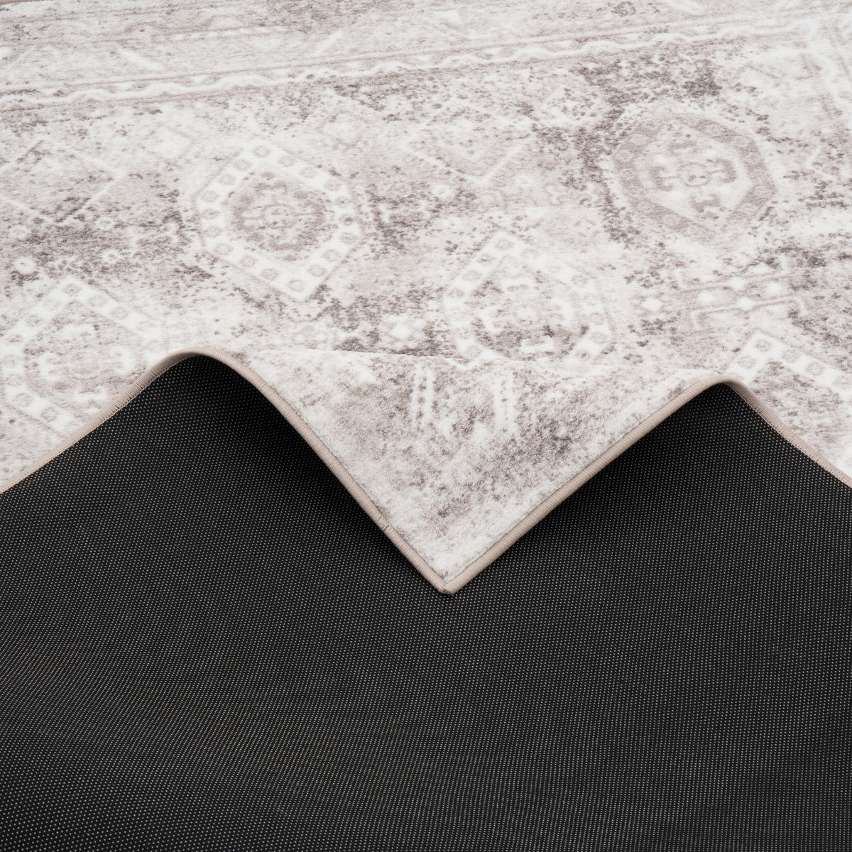 DESIGNER TEPPICH TAWIRA VINTAGE - Anthrazit, Textil (120/170cm) - Pergamon