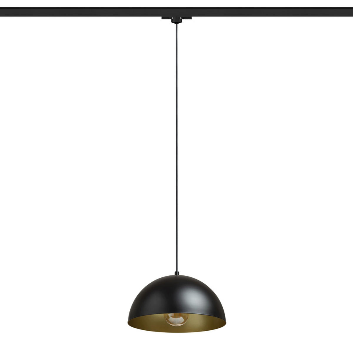 DECKENLEUCHTE GLADYS 30 Schwarz 15 W - Schwarz, Metall (30/30/20cm) - Rendl