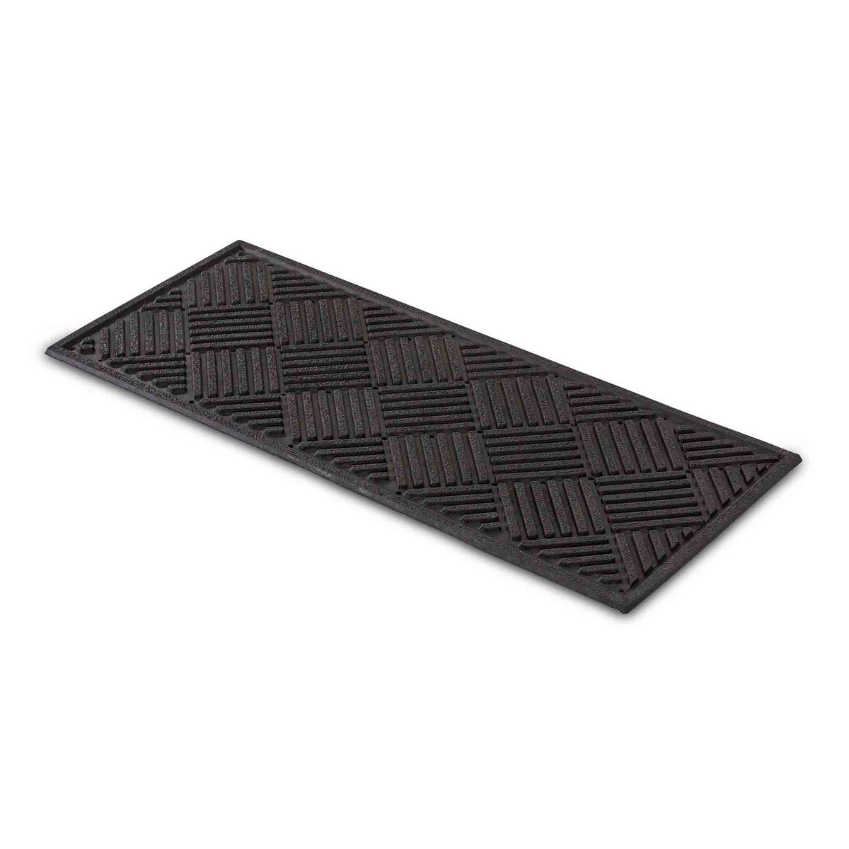 FUSSMATTE AUßEN DYNAMIC RILLEN - Schwarz, Textil (25/60cm) - Astra