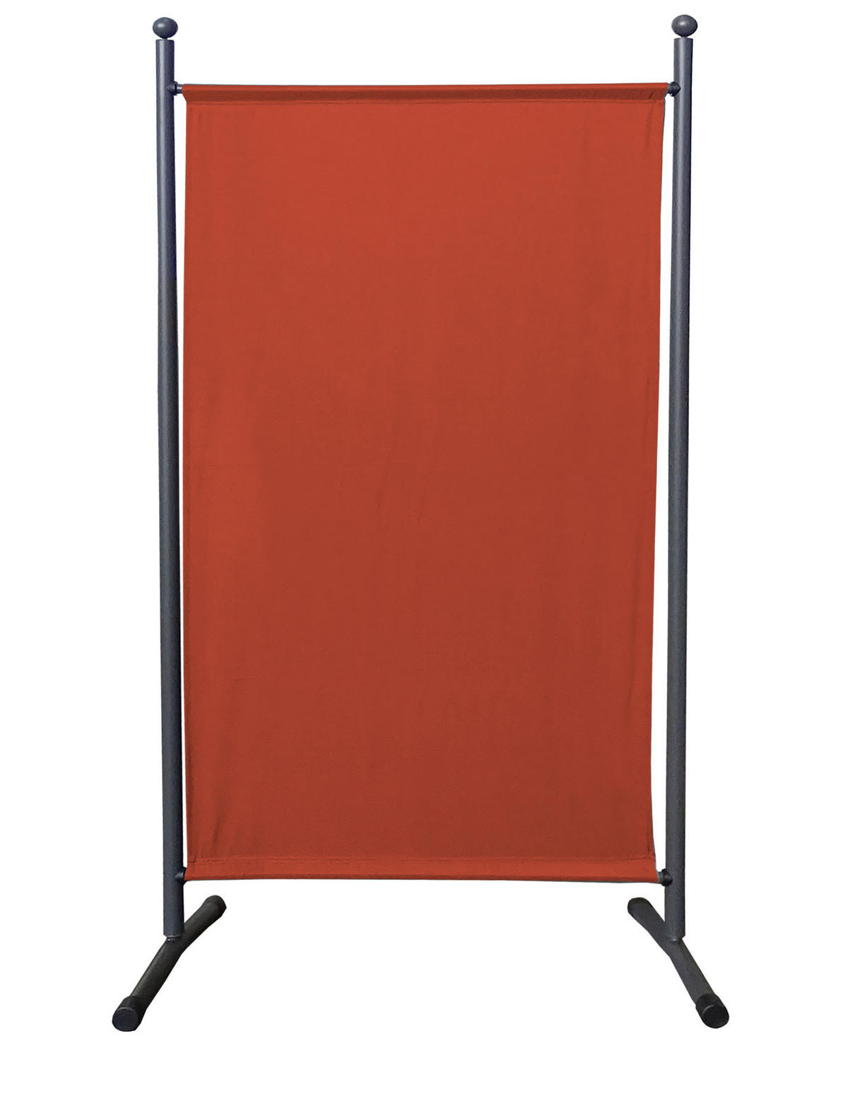PARAVENT 2 Stück 1-tlg. 180x78 cm Rotorange - Terracotta, Metall (80/180cm) - QUICK STAR