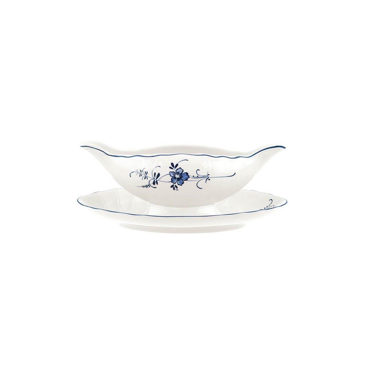SAUCIERE Vieux Luxembourg weiß-blau 200 ml - Blau/Weiß, Keramik (1cm) - Villeroy & Boch