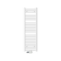 BADHEIZKÖRPER Sahara 400x1500 mm Weiß gerade mit Ventil Universal - Weiß, Metall (40/150/3cm) - LuxeBath