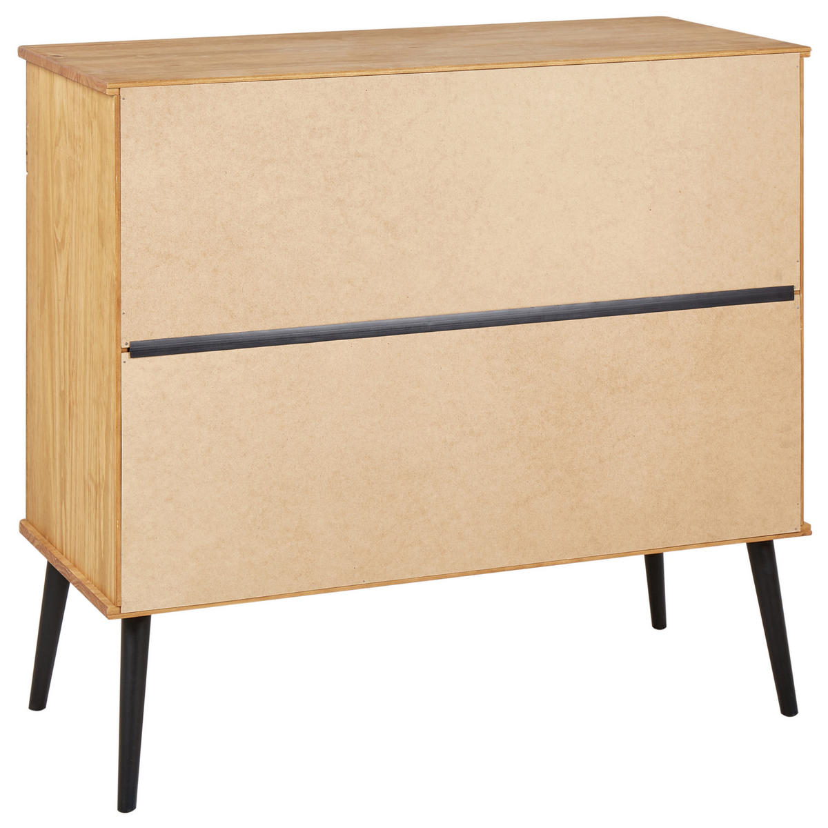 SIDEBOARD se 2 dveřmi Borovicové dřevo Hnědý Timmins - hnědá, dřevo (100/90/45cm) - Beliani
