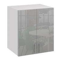HÄNGESCHRANK G60 2D - Grau, Holzwerkstoff (60/60/31cm) - roe furniture