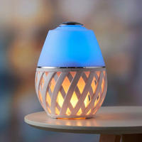 LED TISCHLEUCHTE Stream Weiß - Weiß, Kunststoff (14.8/14.8/20cm) - Globo Lighting