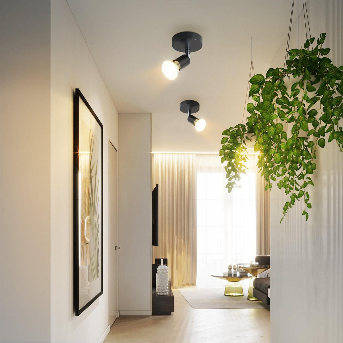 STRAHLER Max 8/8/11 cm - Schwarz, Metall (8/8/11cm) - Nettlife