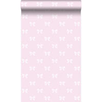 TAPETE kleine Schleifen 53 cm x 10.05 m - Pink, Papier (53/0.1cm) - Origin Wallcoverings
