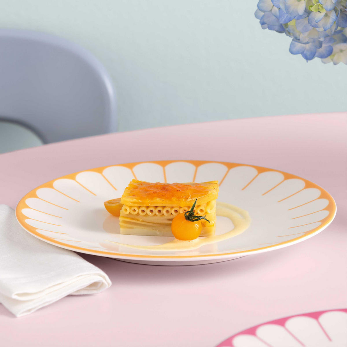 SPEISETELLER Fleur Couleur Soleil ø 26,6 cm 6er Set - Gelb, Keramik (26.6cm) - Villeroy & Boch