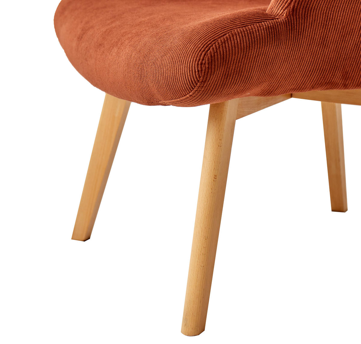 SESSEL Kord Terracotta - Terra cotta, Textil (64/100/74cm) - Nordlys